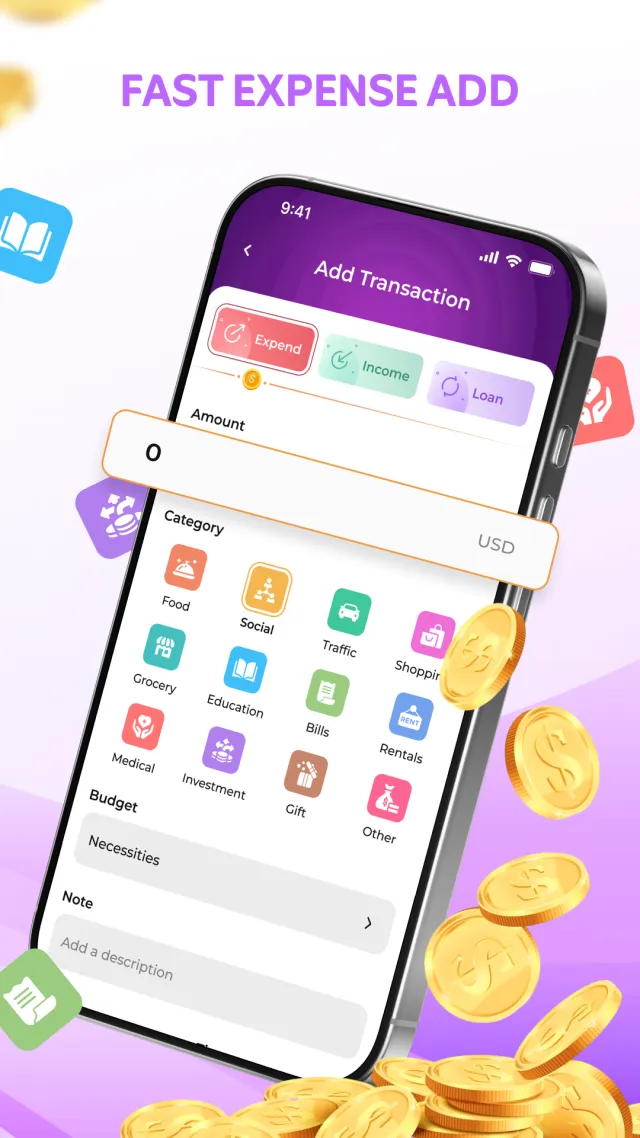 Daily Loan - Money Tracker - Screen 2
