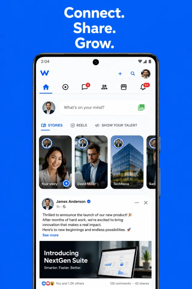 WN Social (Worldnoor) - Screen 2