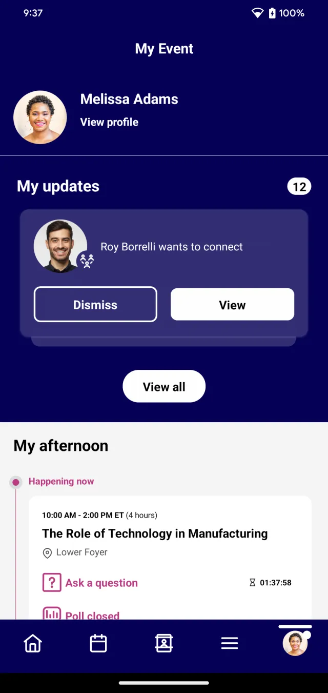 Cvent Events - Screen 5