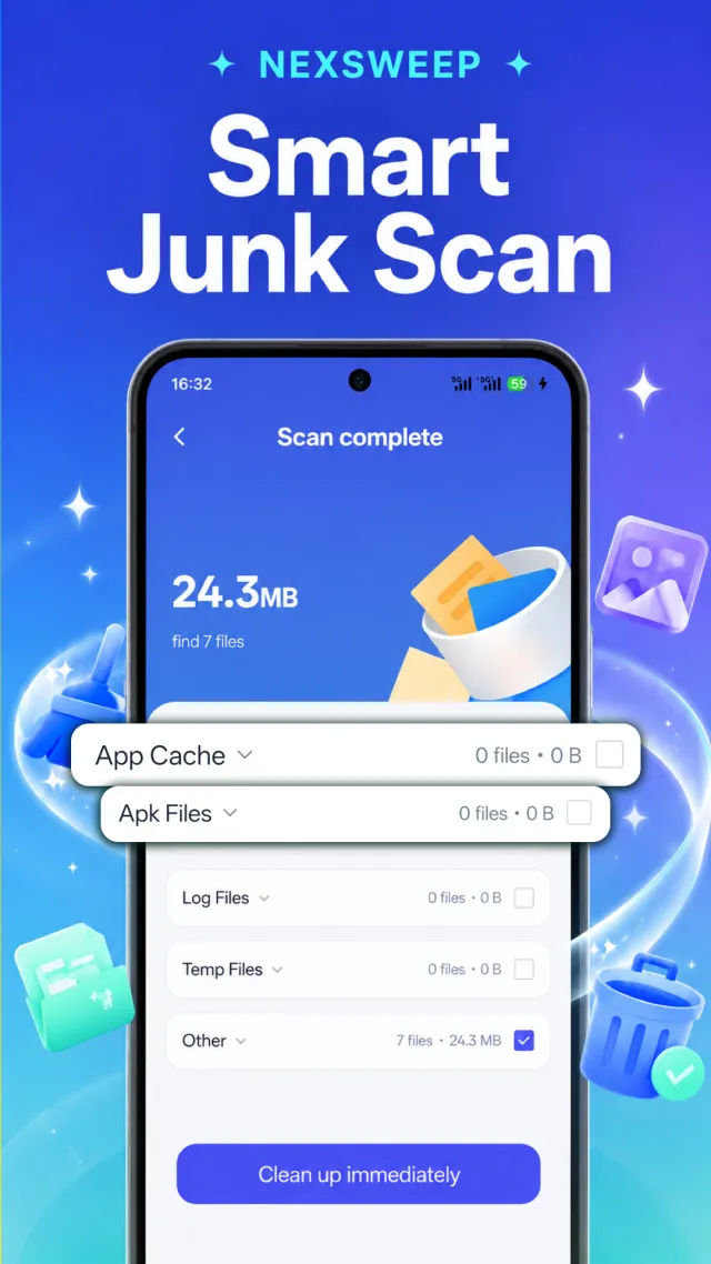 NexSweep - Screen 2