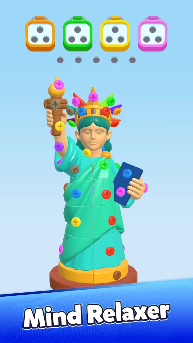 Screw Out 3D: Nut Sort Jam - Screen 6