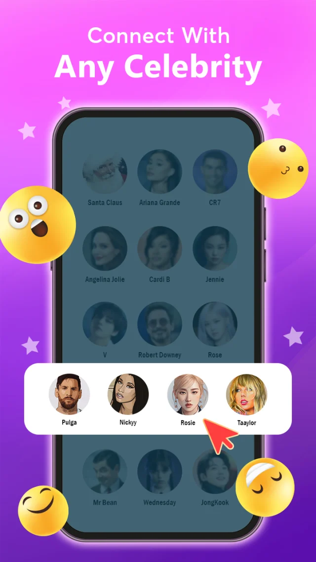 Idol Prank Video Call & Chat - Screen 1