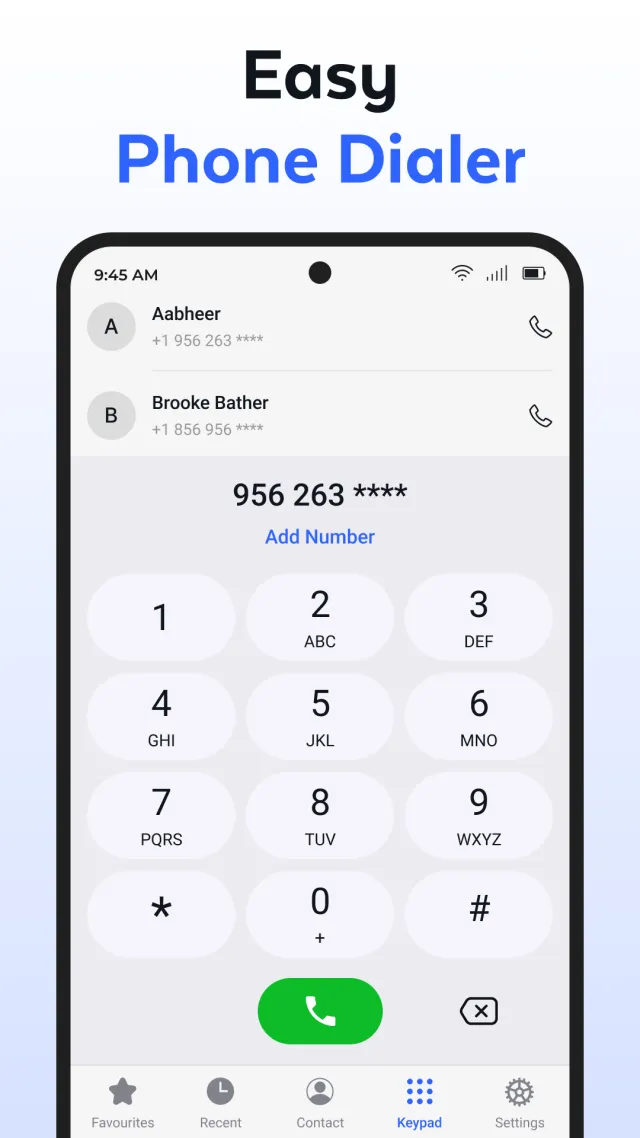 Contacts - Screen 3
