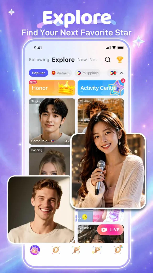 Poppo Live - Live Stream - Screen 2