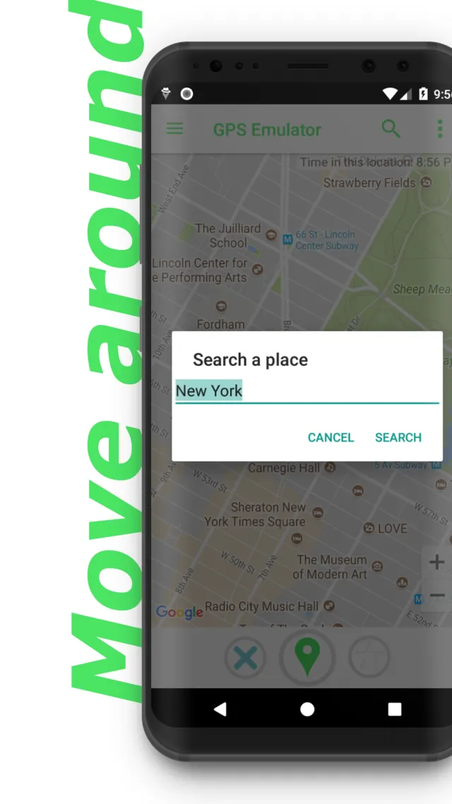 GPS Emulator - Screen 2