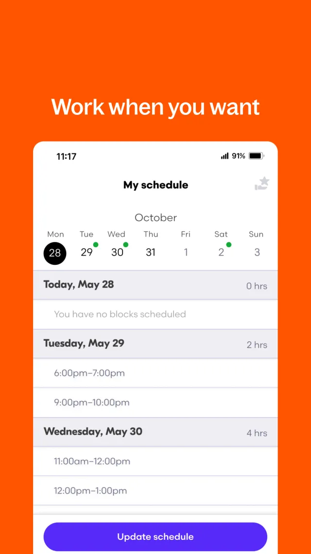Grubhub for Drivers - Screen 2