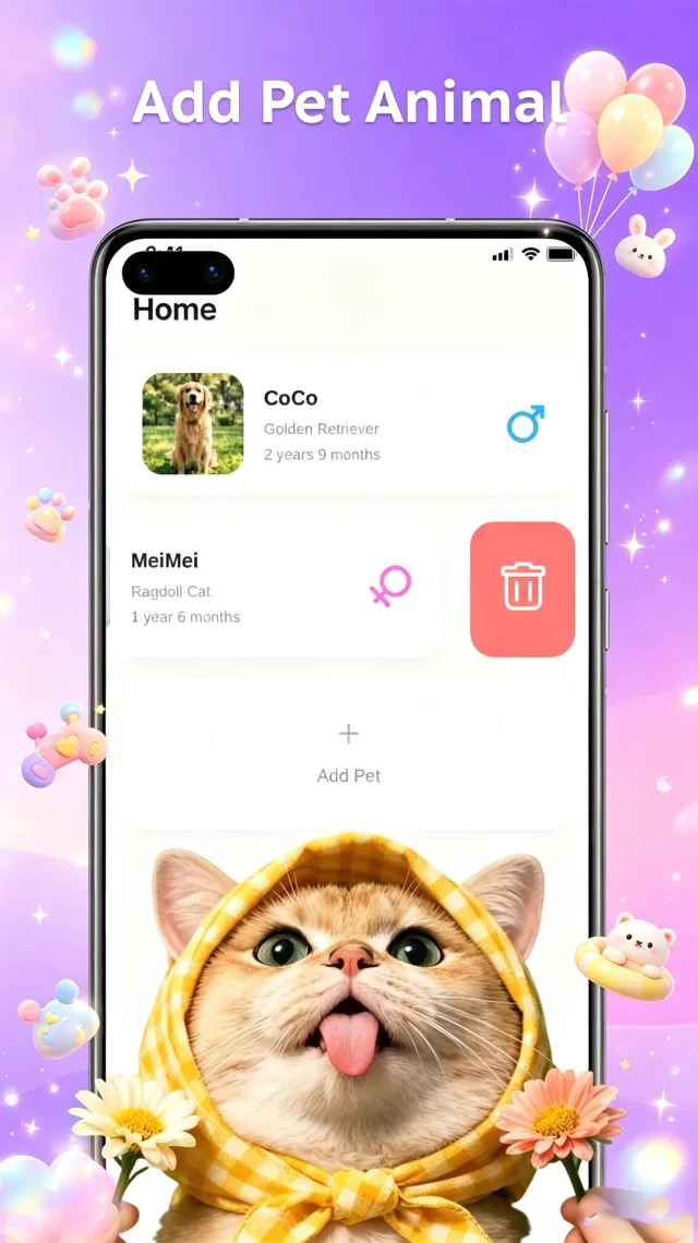PawTrace - Screen 3