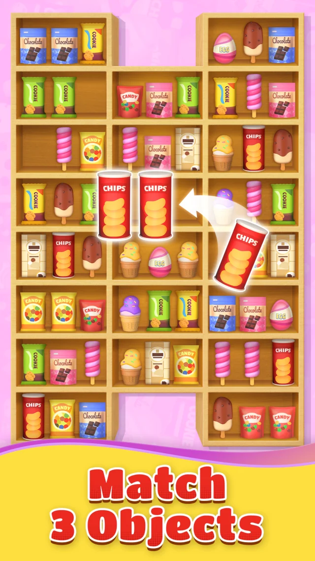 Goods Triple Match: Sorting 3D - Screen 1
