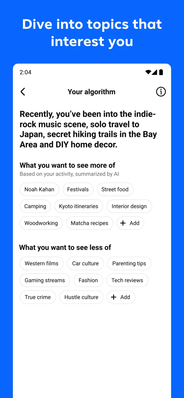 Forum, a Facebook app - Screen 3