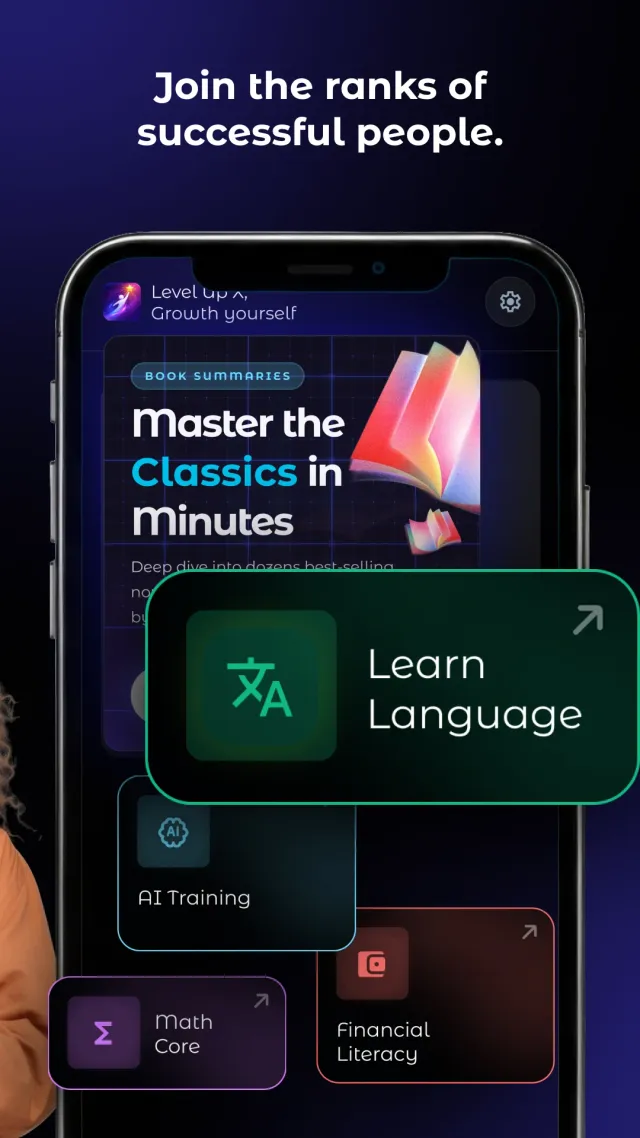 Level Up X: Learn & Grow - Screen 4