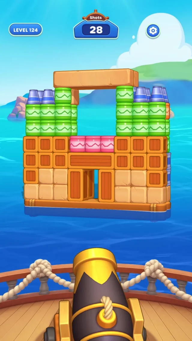 Ocean Block Shoot - Screen 3
