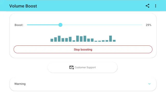 Volume Booster for Android - Screen 8