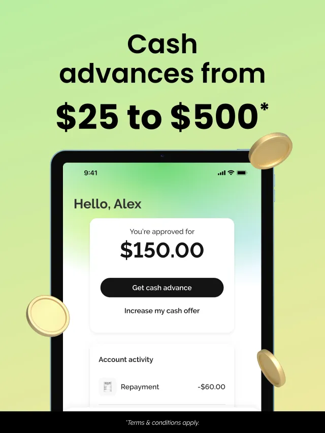 Grant Cash Advance - Screen 7
