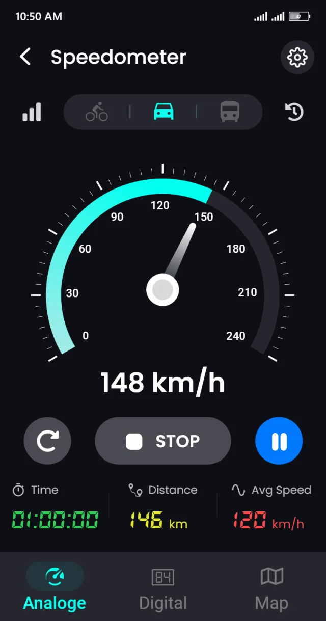 Speedometer - Odometer App - Screen 2