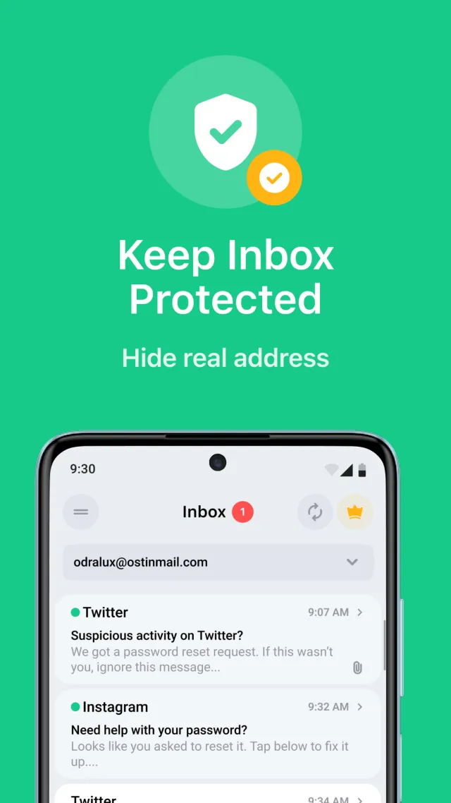 Temp Mail - Temporary Email - Screen 3