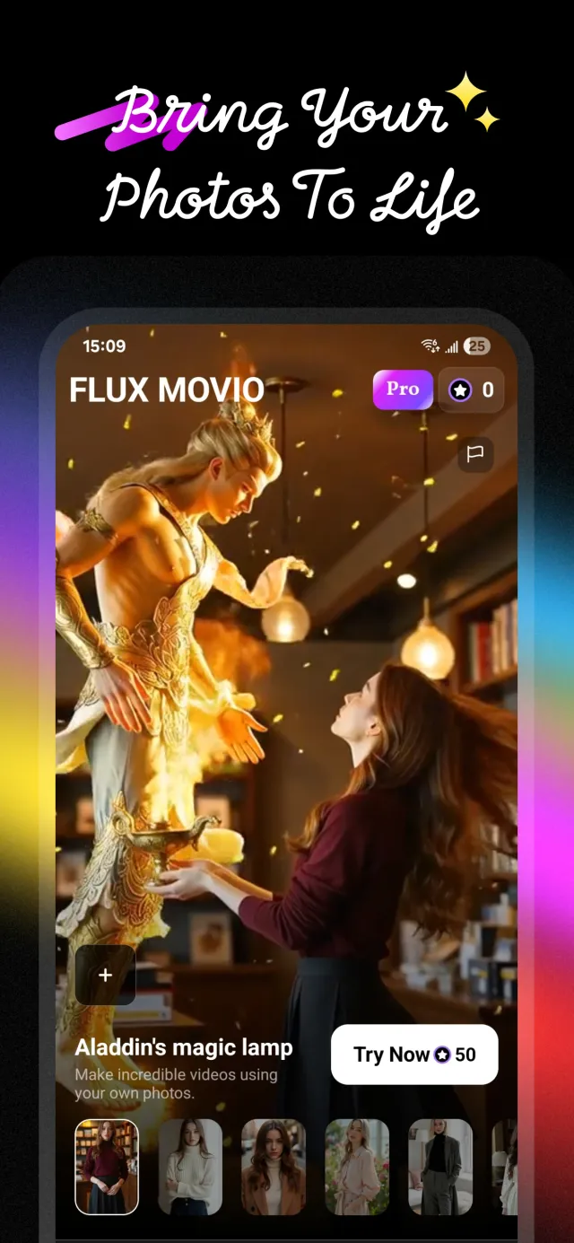 Flux Movio: AI Video Maker - Screen 1