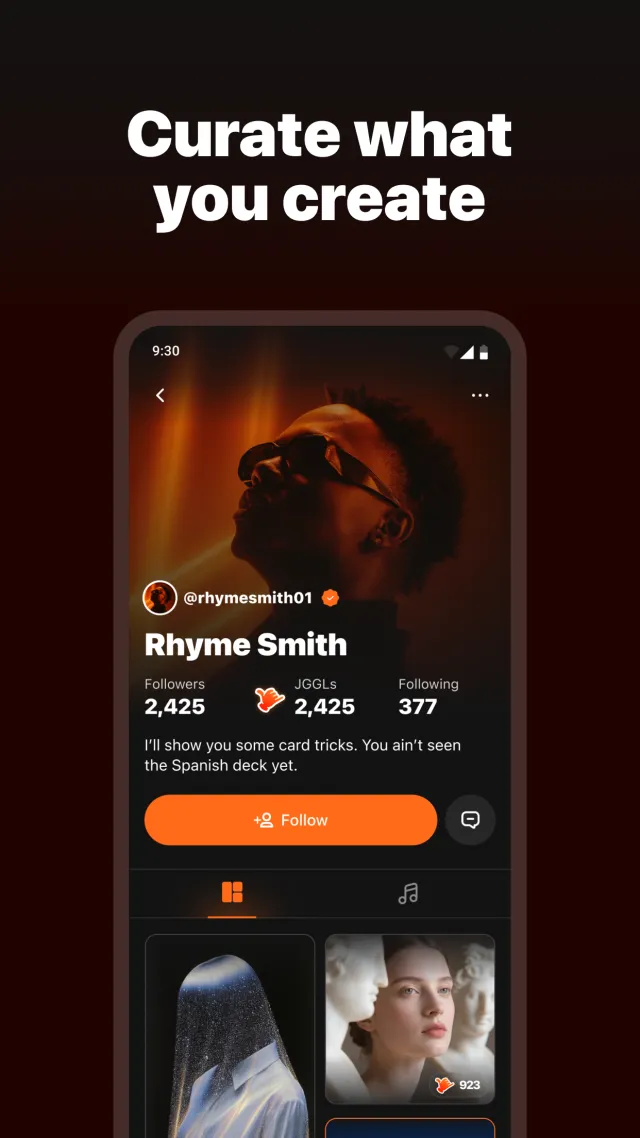 JGGL: AI Social Network - Screen 5