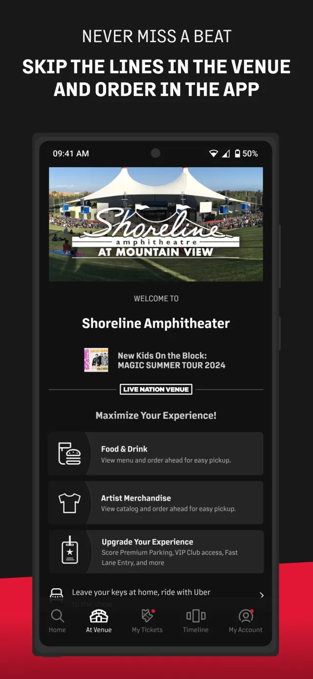 Live Nation At The Concert - Screen 4