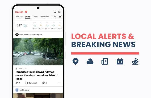 NewsBreak: Local News & Alerts - Screen 1