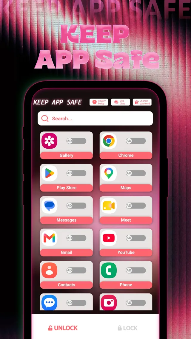 Keep APP Safe - Screen 2