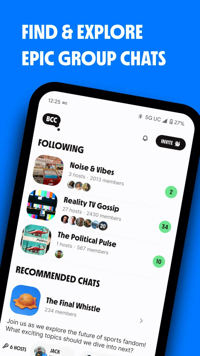 ChatBCC - Screen 2