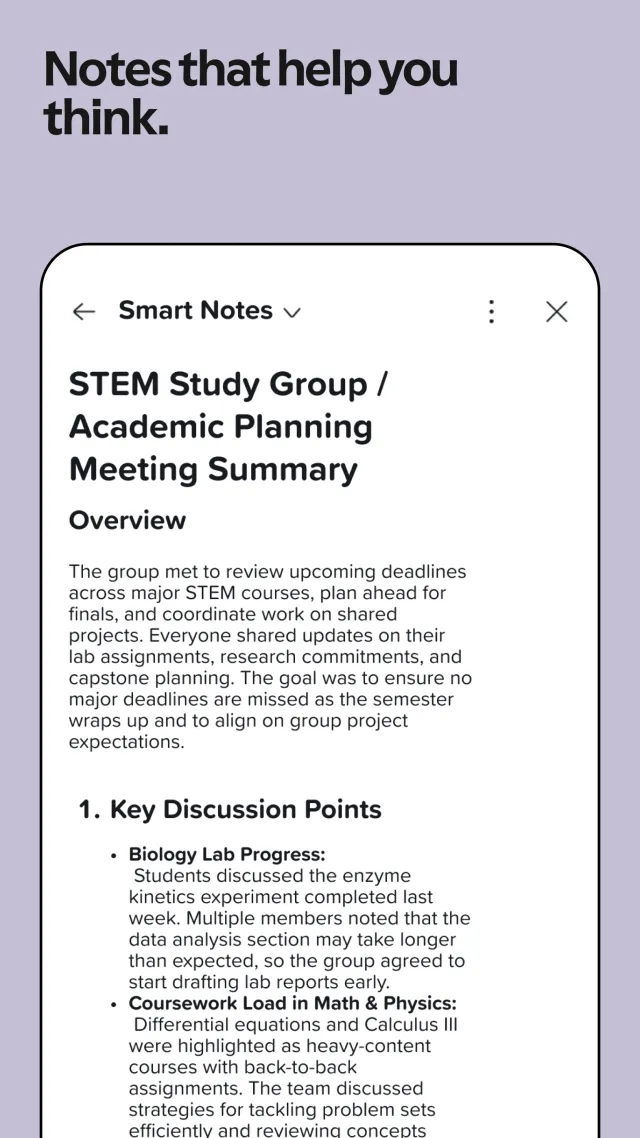 Notability: AI Note Workspace - Screen 2