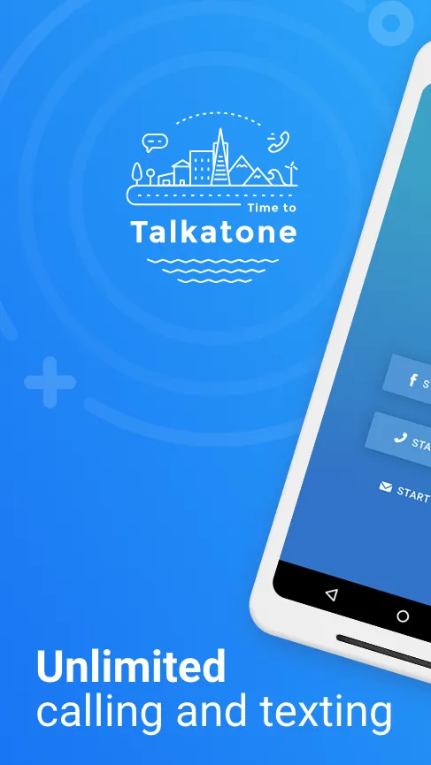 Talkatone: Texting & Calling - Screen 1