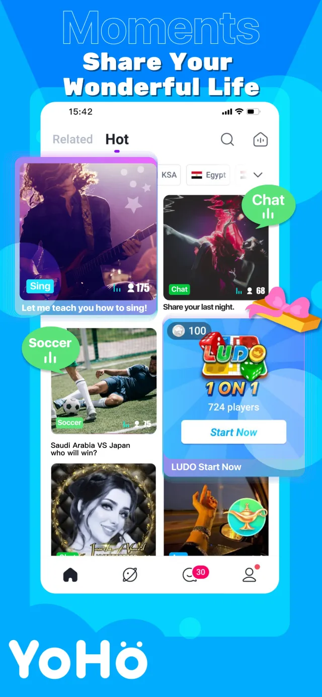 YoHo: Group Voice Chat Room - Screen 2