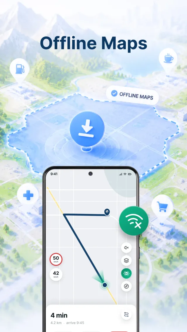 Offline Maps & AI Trip Planner - Screen 2