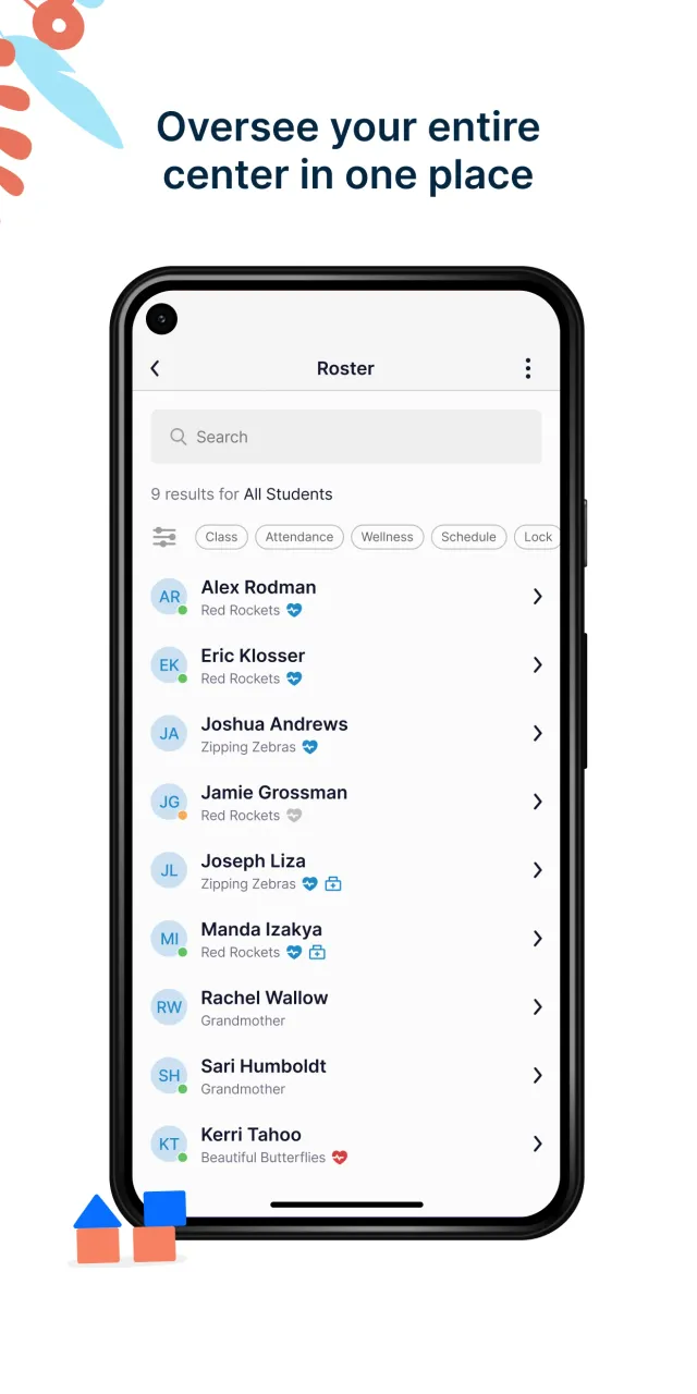 Playground: Child Care App - Screen 2