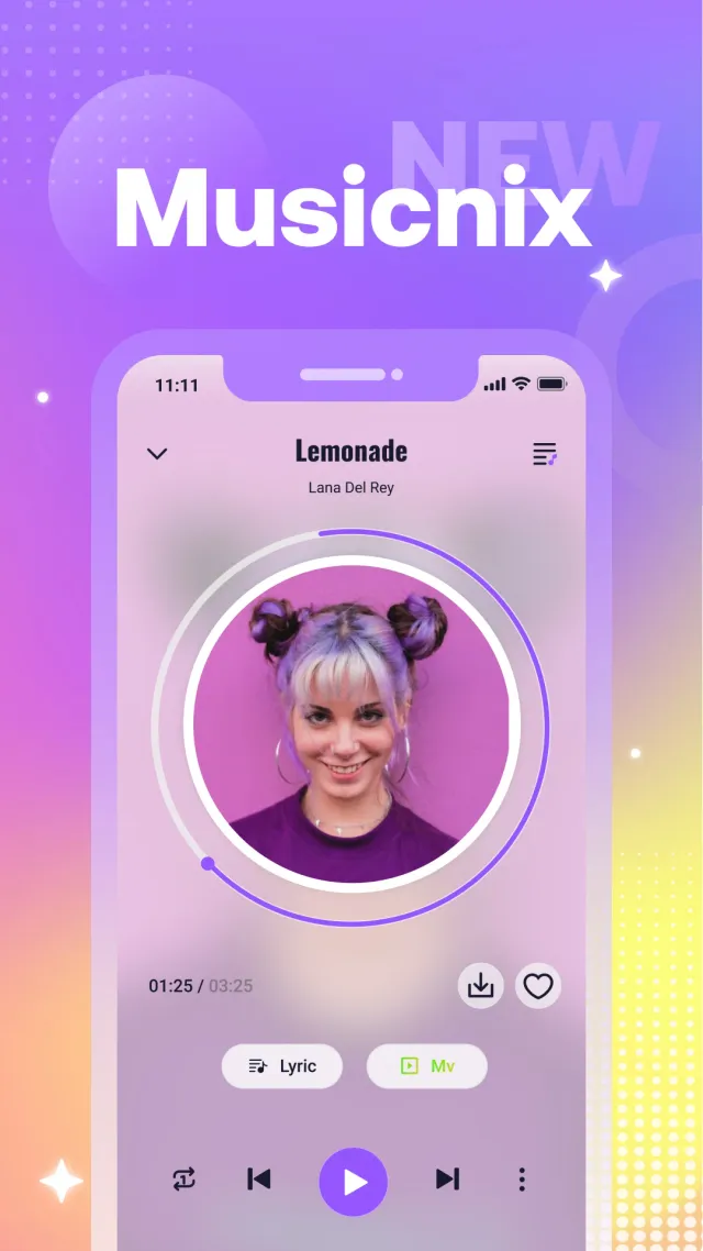 Musicnix - MP3 Player - Screen 2