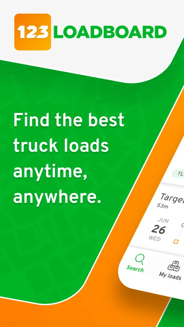 123Loadboard Find Truck Loads - Screen 1