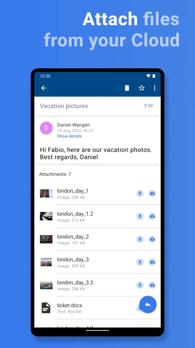 mail.com: Email app & Cloud - Screen 5