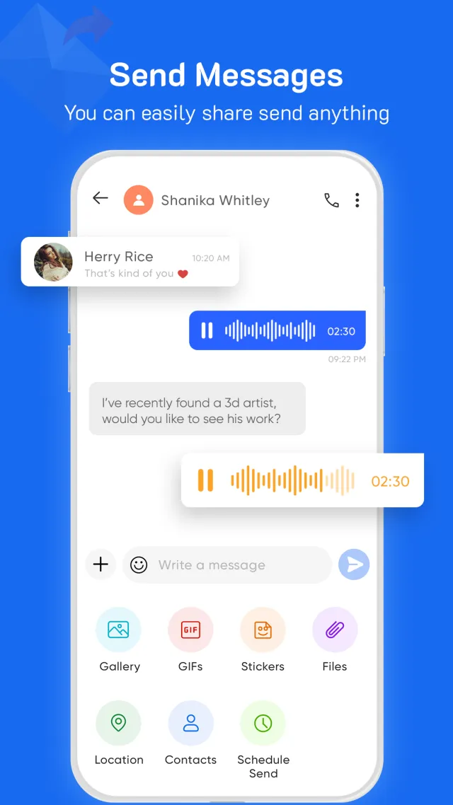 Messages: SMS & Text Messaging - Screen 2