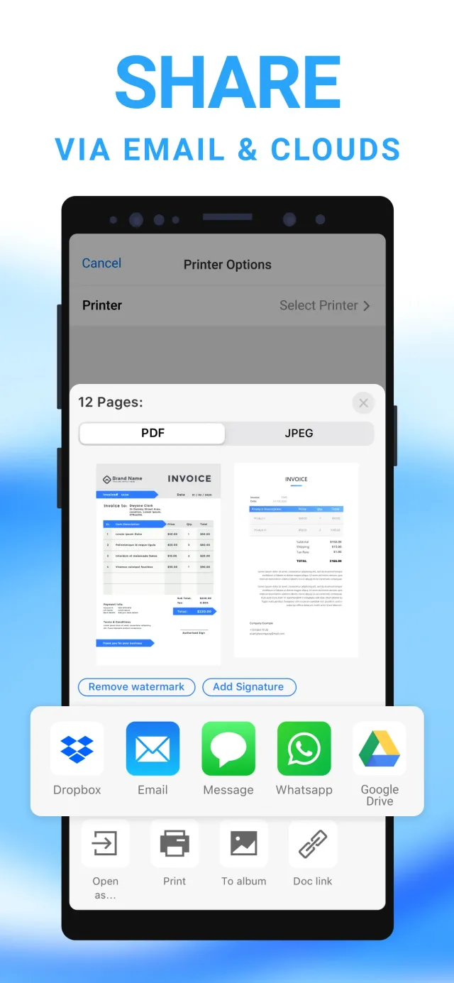 Mobile Scanner App - Scan PDF - Screen 8