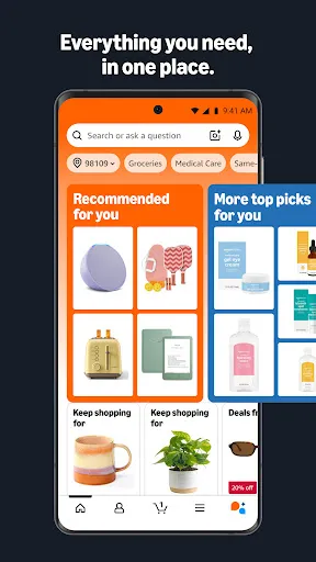 Amazon Shopping - Screen 1