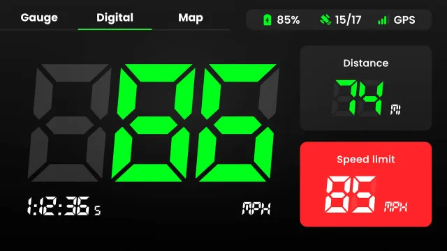Speedometer: GPS Speedometer - Screen 1