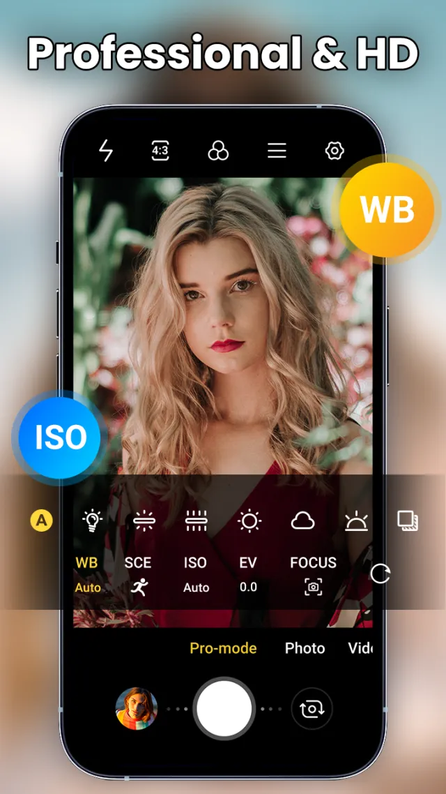 Camera for Android: Pro Camera - Screen 3