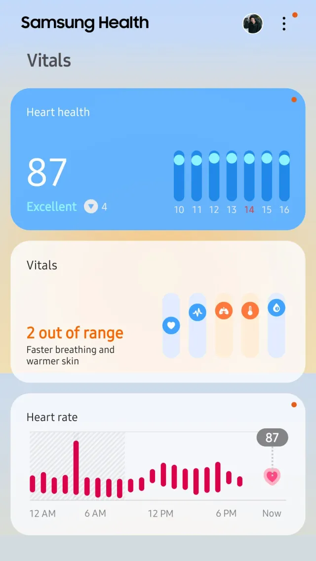 Samsung Health - Screen 4