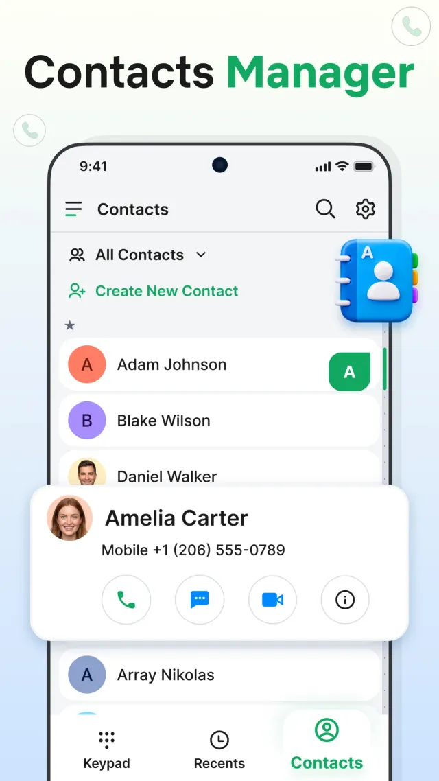 Contacts - Phone Call Launcher - Screen 3