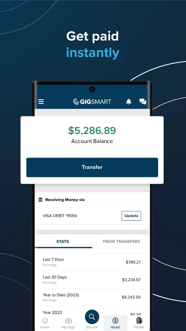 GigSmart Get Gigs - Screen 3