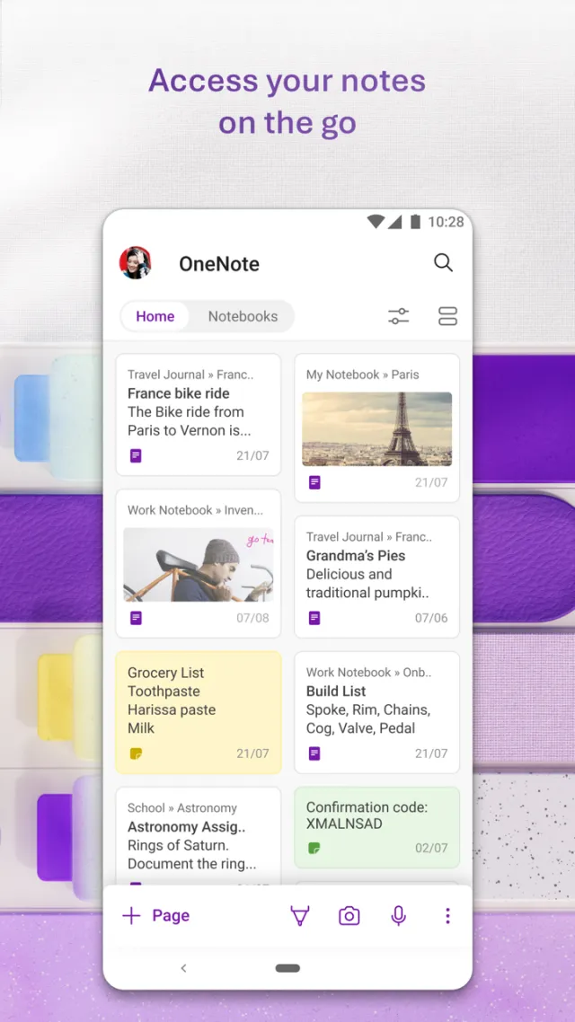 Microsoft OneNote: Save Notes - Screen 3