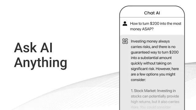 Chat AI: Ask Agent Anything - Screen 2