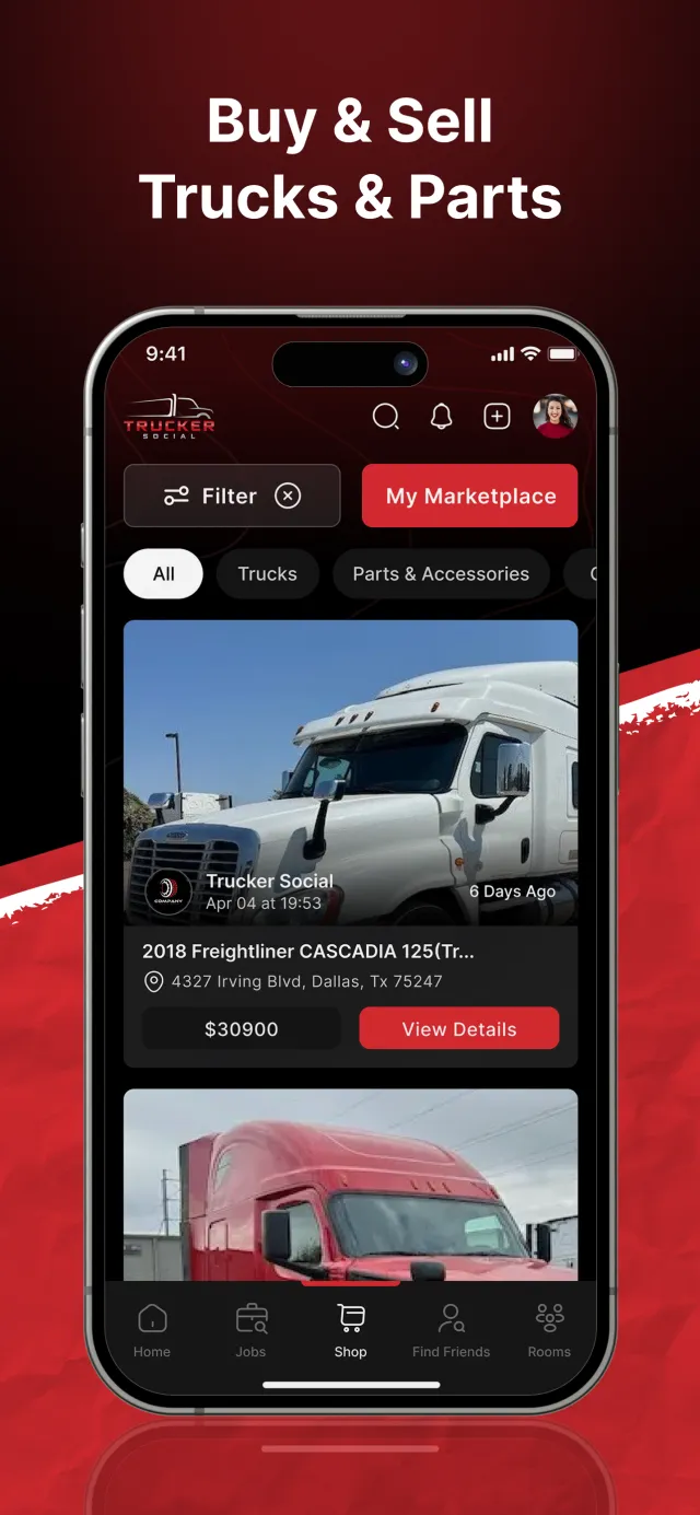 Trucker Social Inc - Screen 5