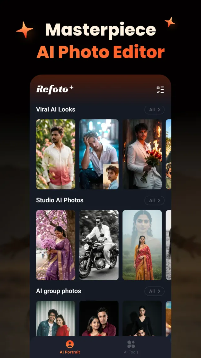 Refoto : AI Photo Studio - Screen 4