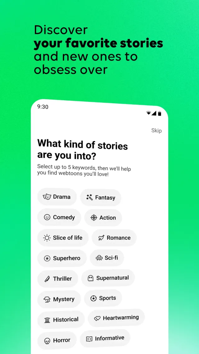 WEBTOON: Manga, Comics, Manhwa - Screen 3