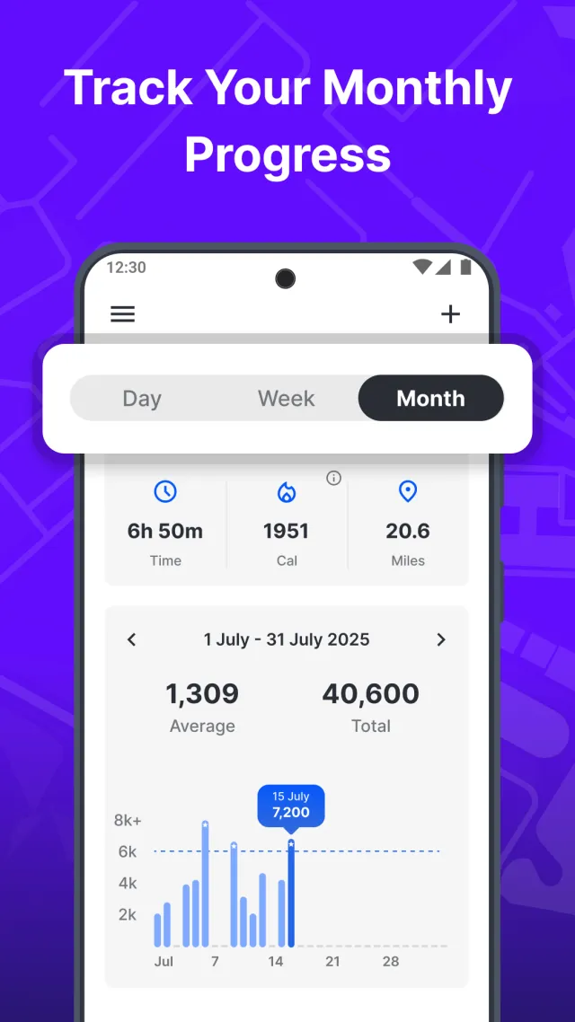 Step Tracker Launcher - Screen 4