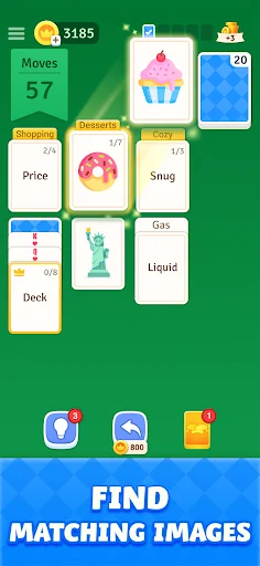 Solitaire Associations Journey - Screen 2