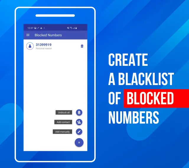 Call Block: Filter and Blocker - Screen 3
