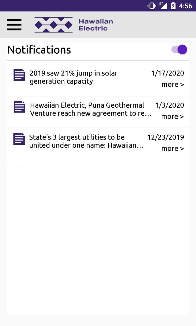 Hawaiian Electric Mobile - Screen 6